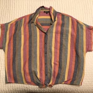 Madewell, multicolor top, XL